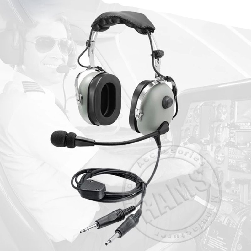 David Clark Compatible PNR Noise Cancelling Aviation Pilot Communications Headset Pilot Headphone Accessories Replacement